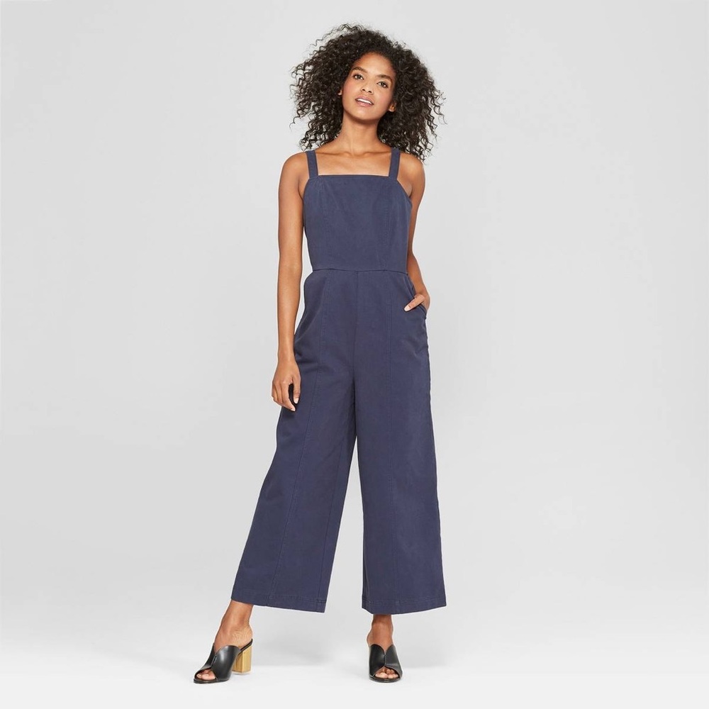 Who What Wear x Target Apron Neck Jumpsuit